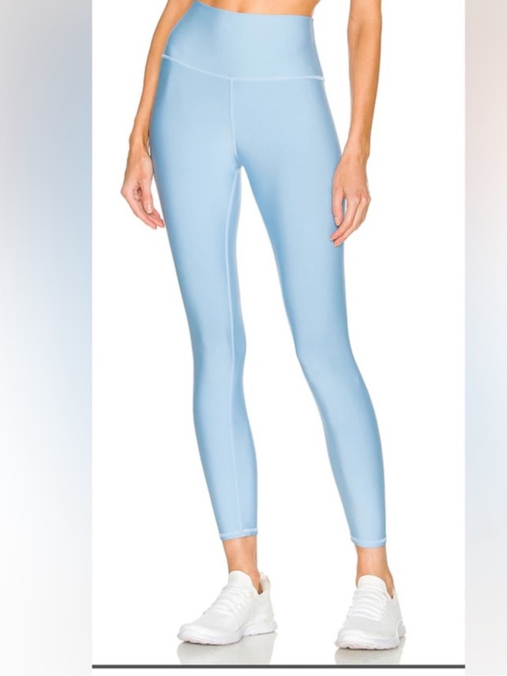 Alo Airlift High-Waist Leggings in Light Blue